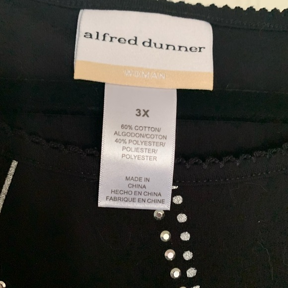 Alfred Dunner Rhinestone Top - Picture 3 of 3